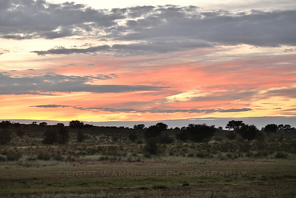 Sunrise colors