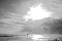 Kiteboarding at Cola Beach