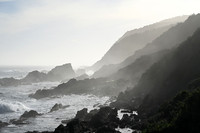 Rocky coast at Garden Route National Park