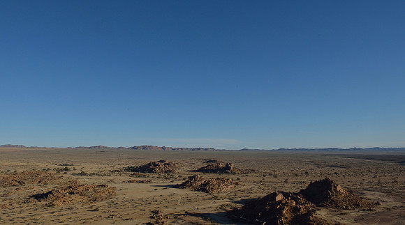 Vast Southern Namibian desert