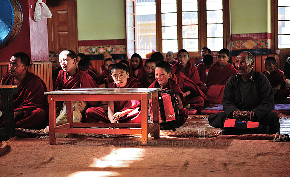 Tibetan buddhist monks