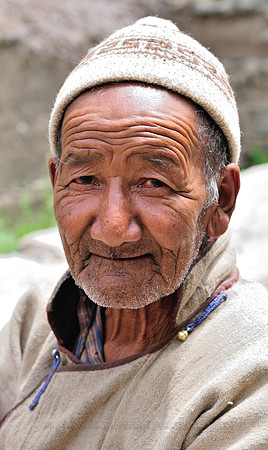 Portrait of an old man