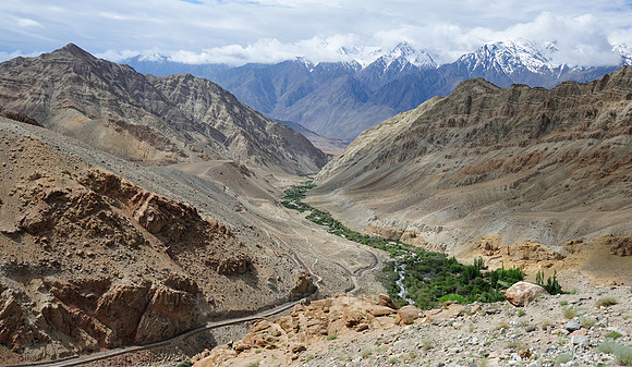 High altitude semi desert