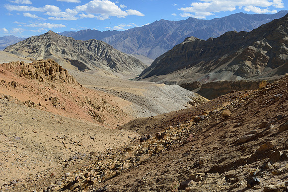 Colourful geology