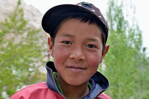Portrait of a young boy
