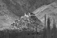Chemrey gompa and monks houses