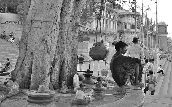 View of Assi Ghat, Varanasi