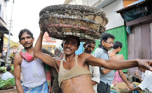 Vegetable market porters