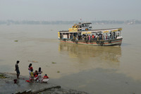 Passenger boat on Hooghly river
