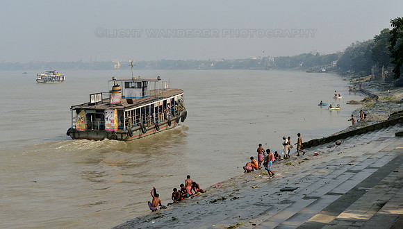 River boat on Hooghly river