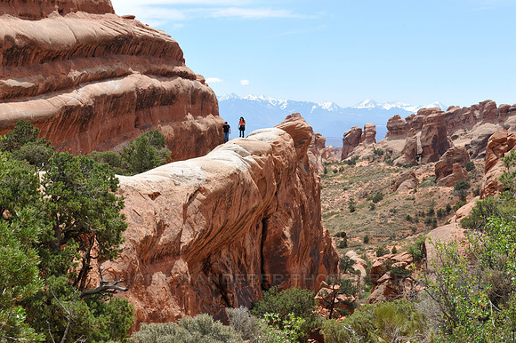 Fantastic landscapes of Arches National Park