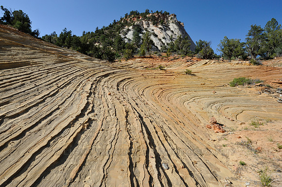 Landscape art created by erosion