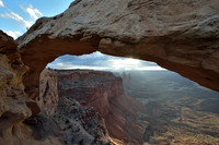 View through Mesa Arch