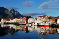 Fishing village of Henningsvaer