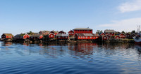 Rorbuer, seasonal fishermen houses