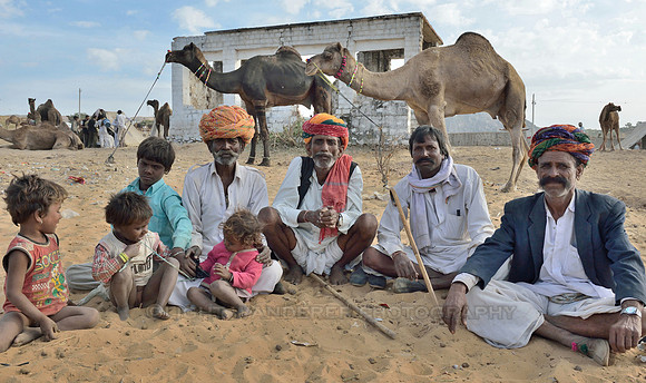 Camel sellers family portrait
