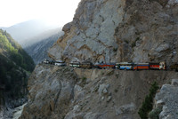 Road has been blocked by landslide