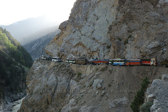 Road has been blocked by landslide