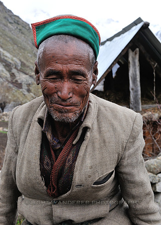 Portrait of an old man