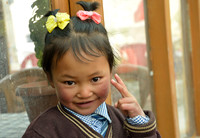 Portrait of a little girl