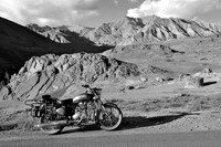Motorbikes in beautiful places