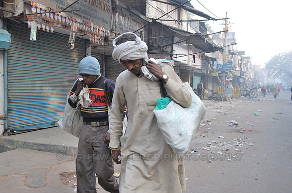 Two men walking