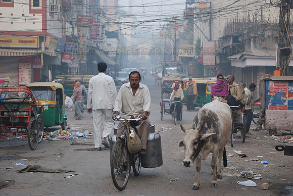 Early morning scene from Paharganj