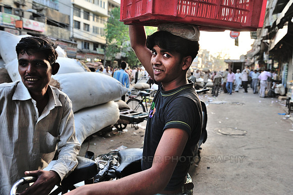Old Delhi spicemarket