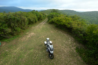BMW R1200 GS Adventure in the middle of bush