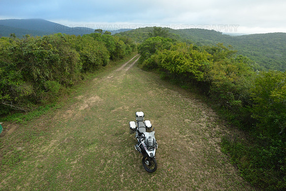 BMW R1200 GS Adventure in the middle of bush