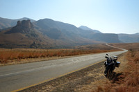 BMW R1200 GS Adventure near Clarens