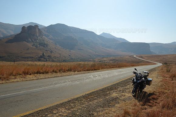 BMW R1200 GS Adventure near Clarens