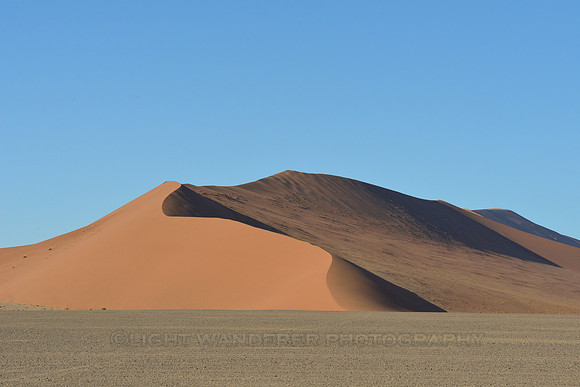 Landscape art at Namib-Naukluft, Namibia