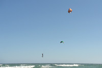 Kiteboarding at Cola Beach