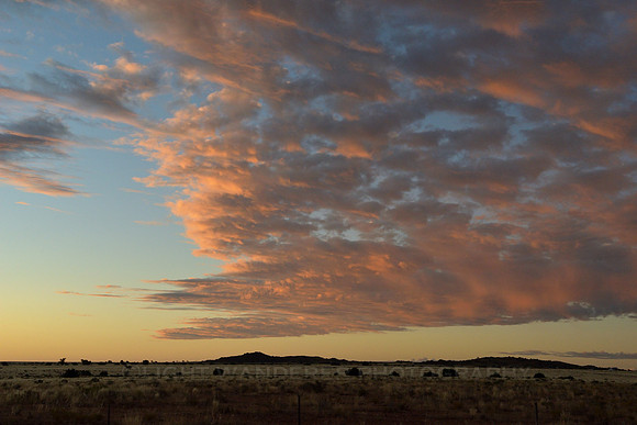 Clouds at sunset