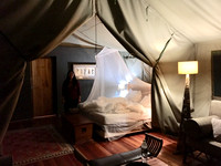 Fully furnished tent